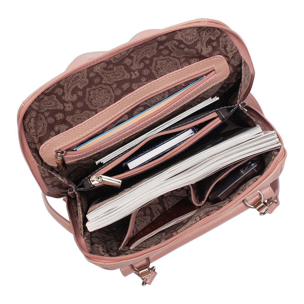 Женский рюкзак-трансформер Penrose Burgundy - Lakestone фото 32