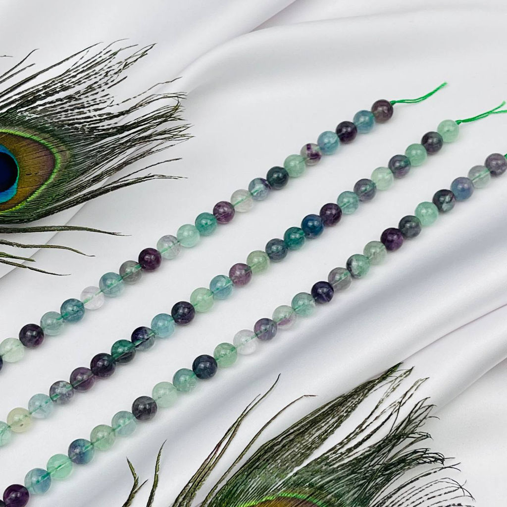 Бусины для украшений из Флюорита