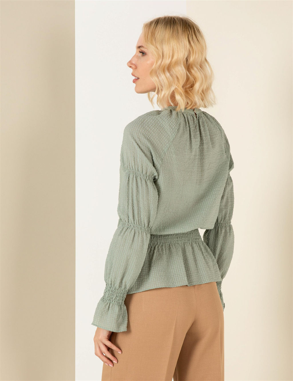 Mint Comfort Fit Bluz