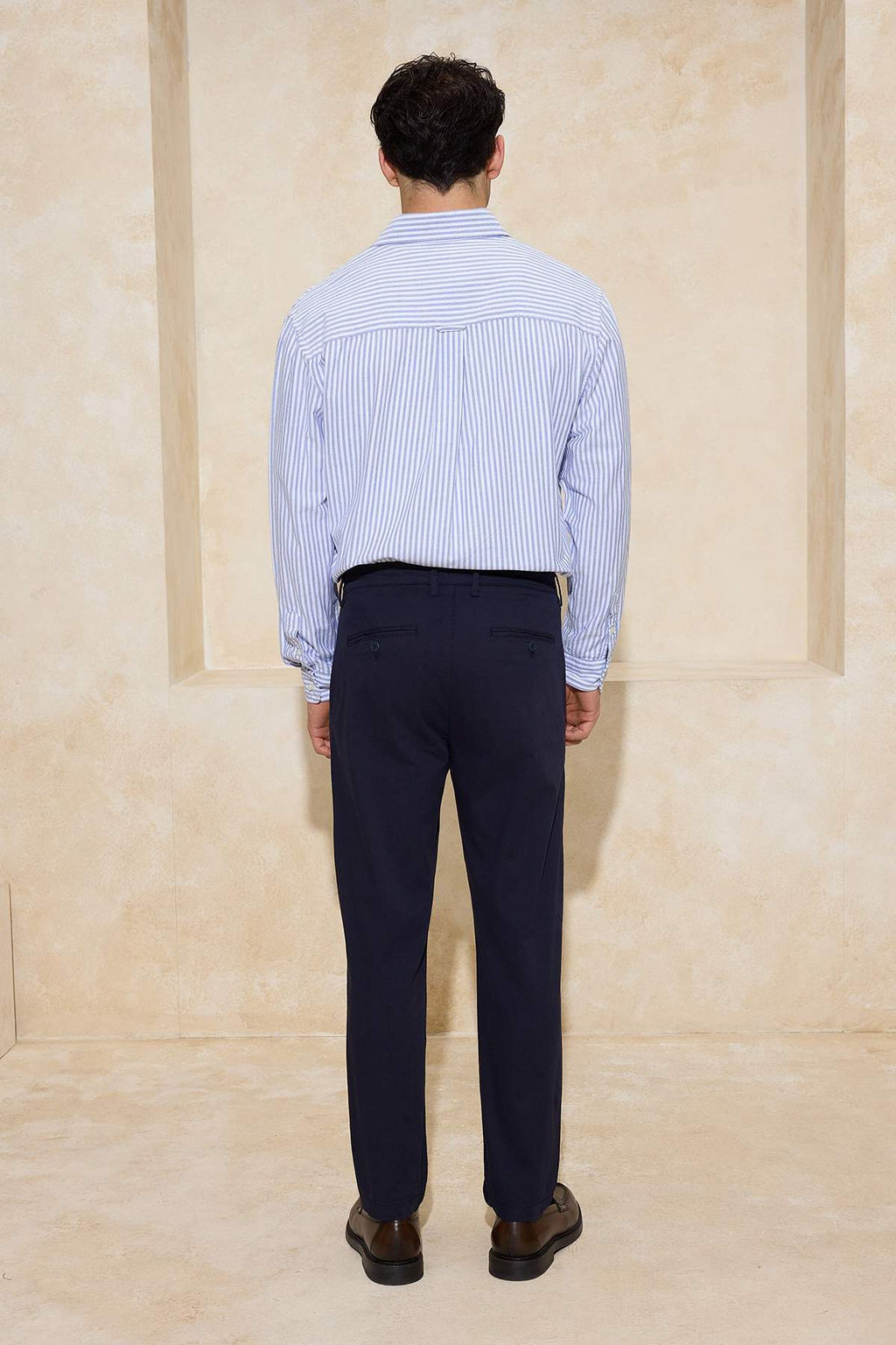 Siyah Erkek Regular Fit Chino Mevsimlik Pantolon TMNSS26PL00006 - Trendyolmilla фото 18