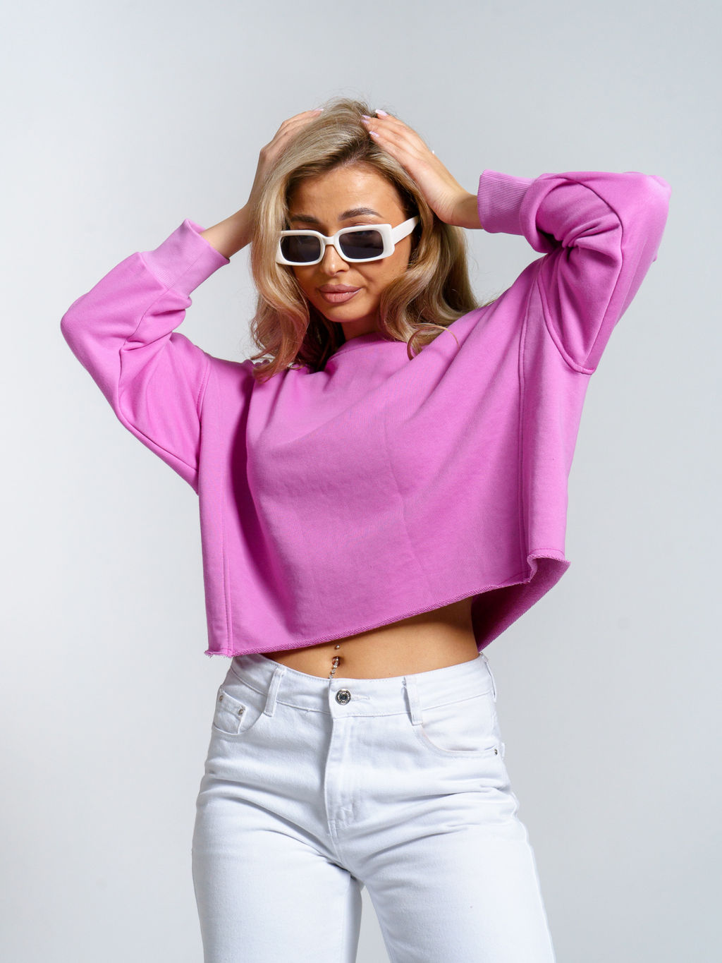 973 Свитшот "Розовый"