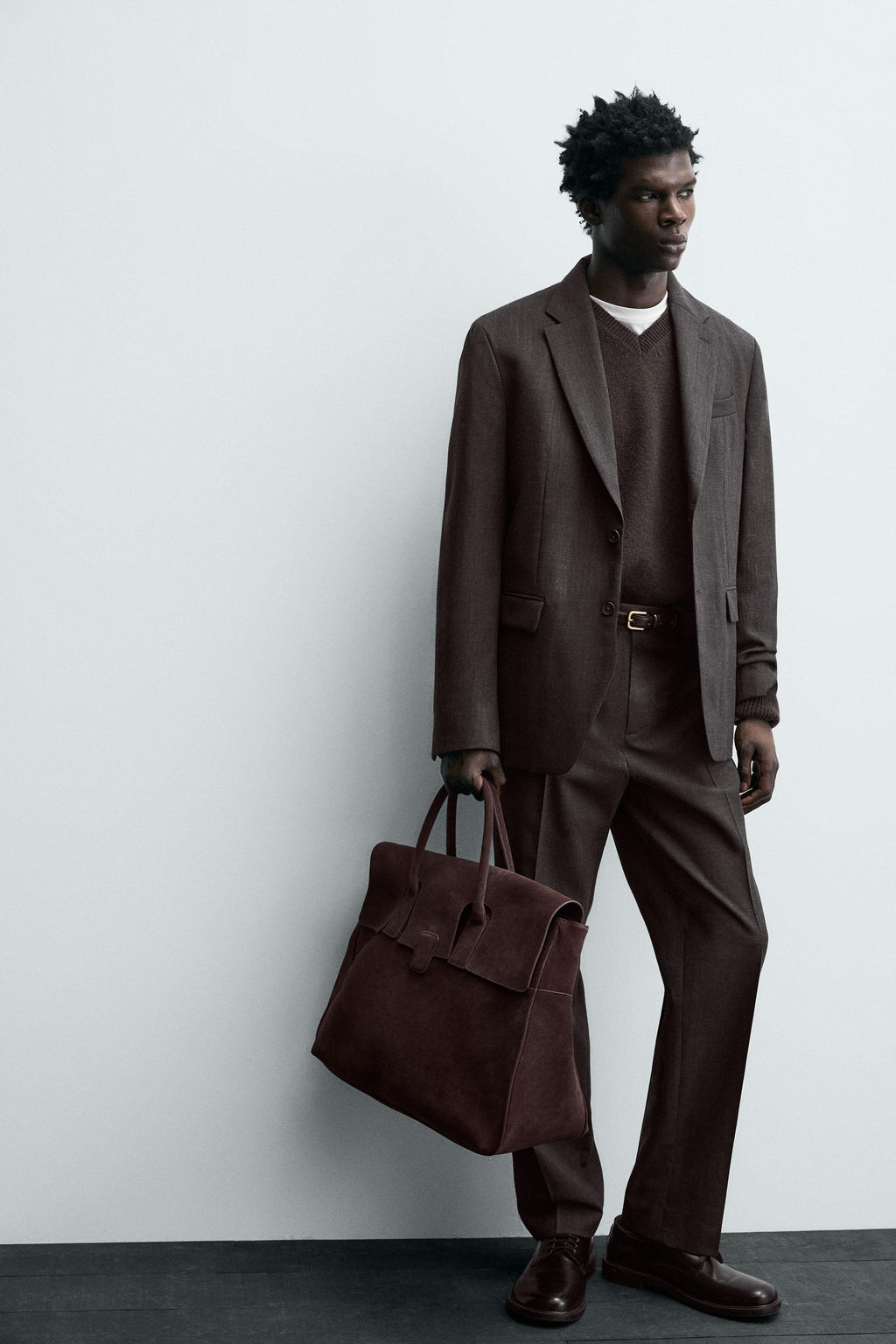 LIMITED EDITION WOOL SUIT TROUSERS - Zara фото 6