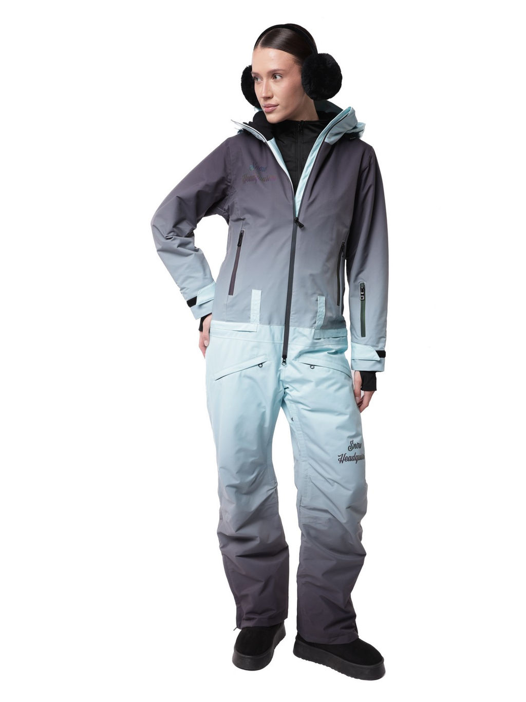 Комбинезон BB-0550 Мятно-серый