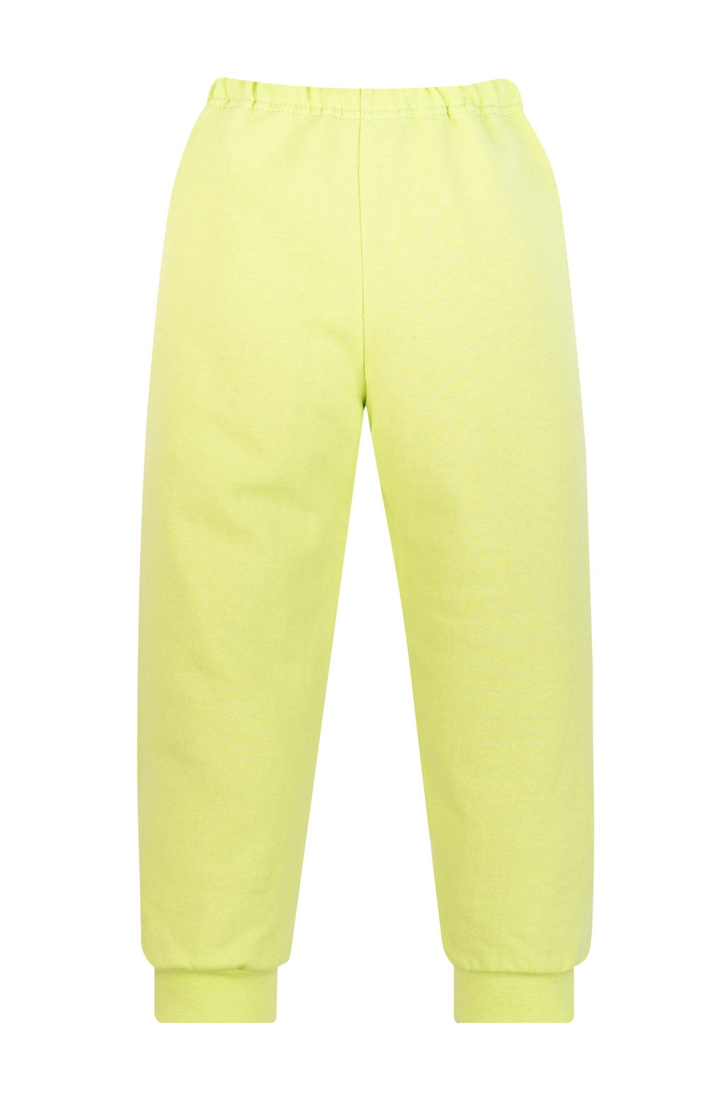 Пижама детская из футера салатовая дино