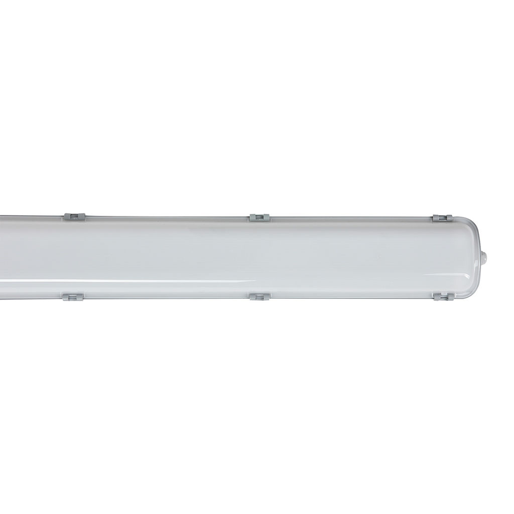 ULO-C41A T8x2/L128 IP65 WHITE Светильник линейный накладной. Без ламп. Цоколь G13, под лампы Т8 (2х20Вт). TM Uniel