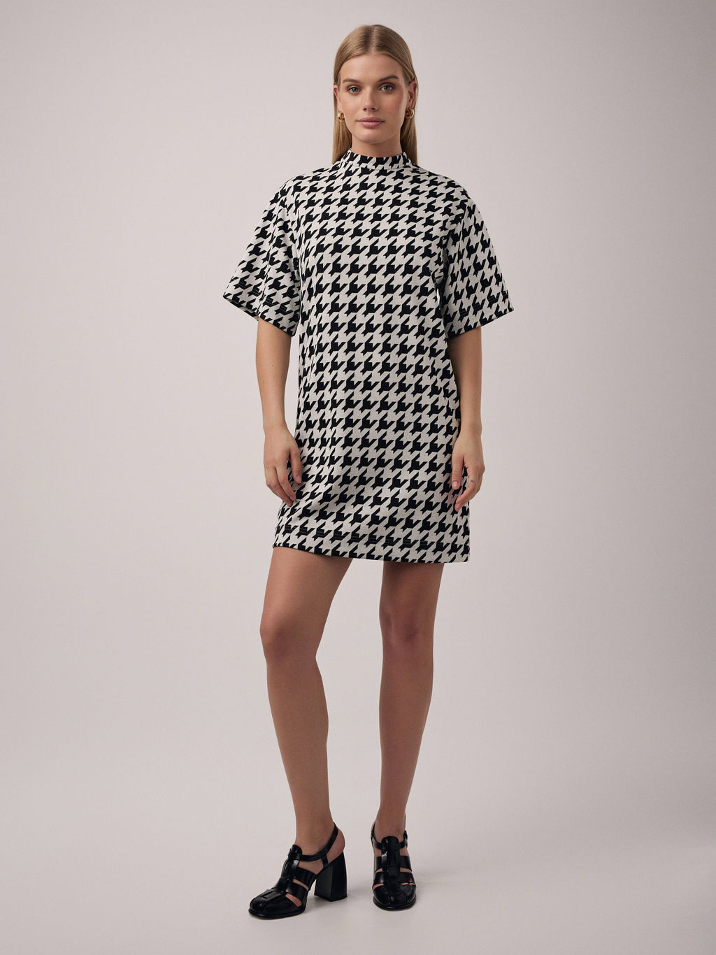 CONTE LPL 2802 Платье женское dogtooth