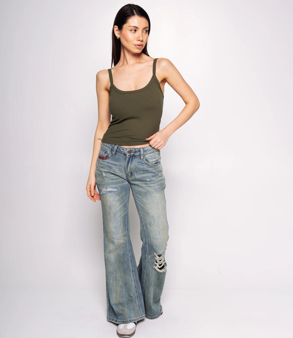 Топ #КТ6607 (4), зелёный