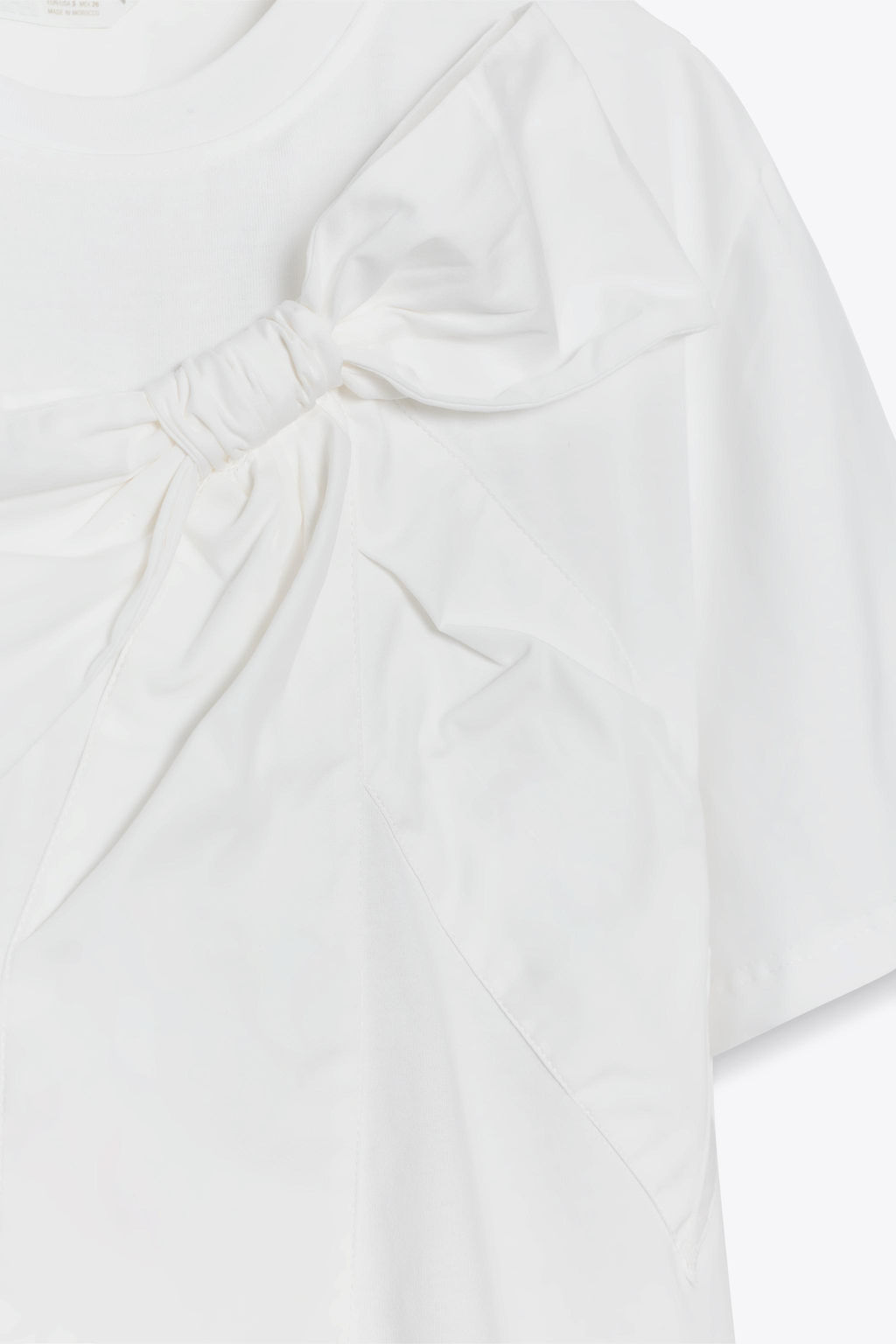 T-SHIRT WITH FRONT BOW - Zara фото 7