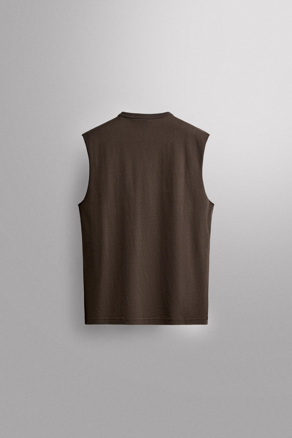 CAMISETA TANK HEAVYWEIGHT / Marr?n - Zara фото 2