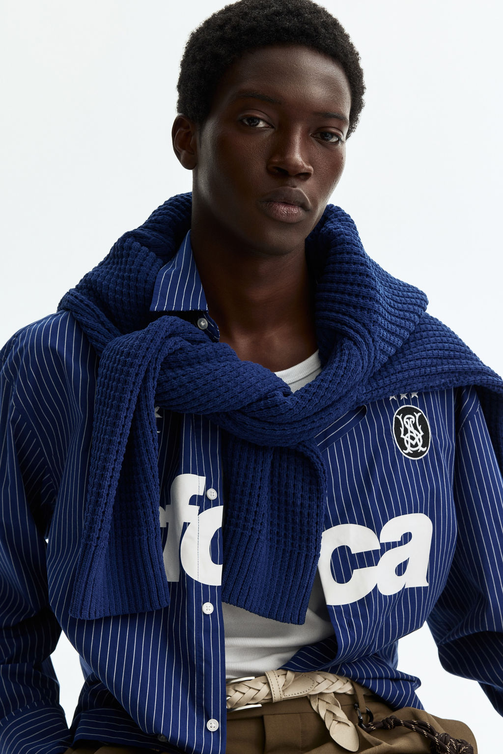 Camisa en popelina de algod?n Relaxed Fit - H&m фото 6