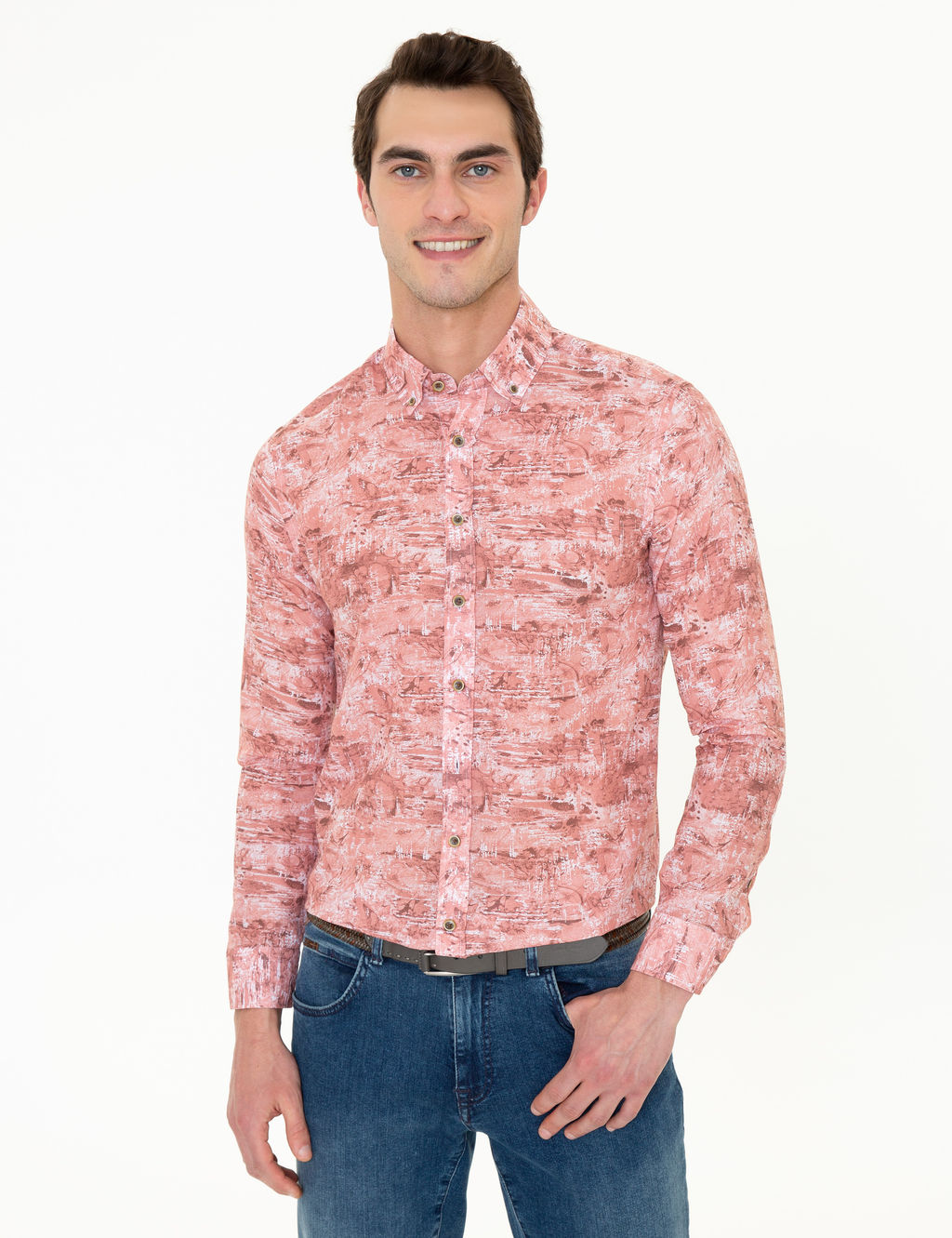 Somon Slim Fit Uzun Kollu G_mlek