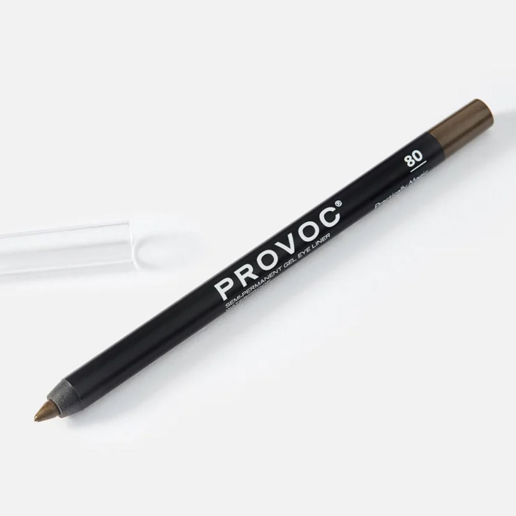 Provoc Гелевый карандаш-подводка для глаз водостойкий / Semi Permanent Gel Eye Liner №80 Practically Magic