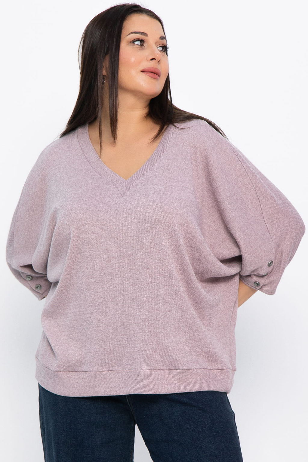 Блуза Вэнсдей (сиреневая) Б14821-4М