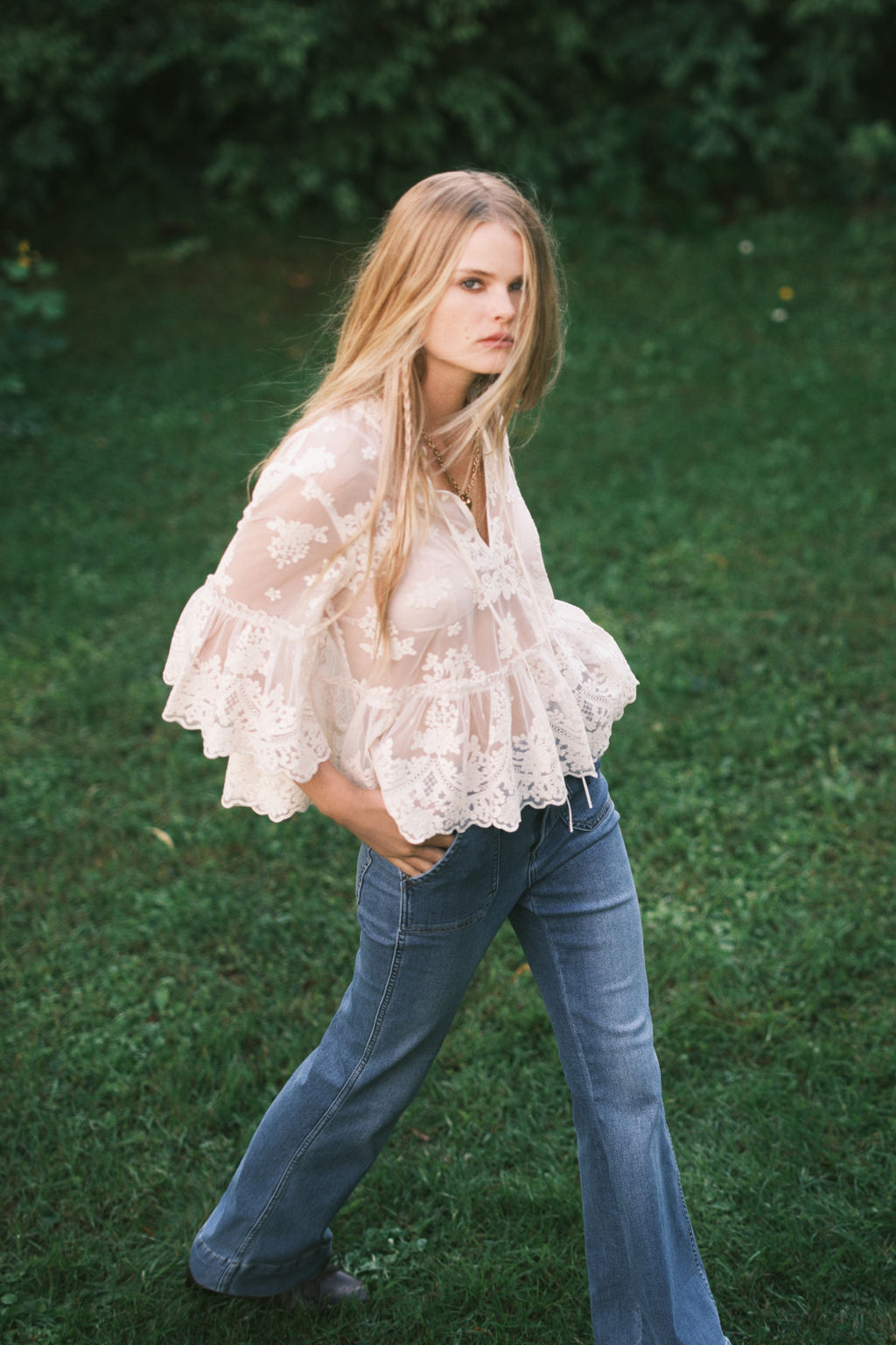 Flared High Jeans - H&m фото 3