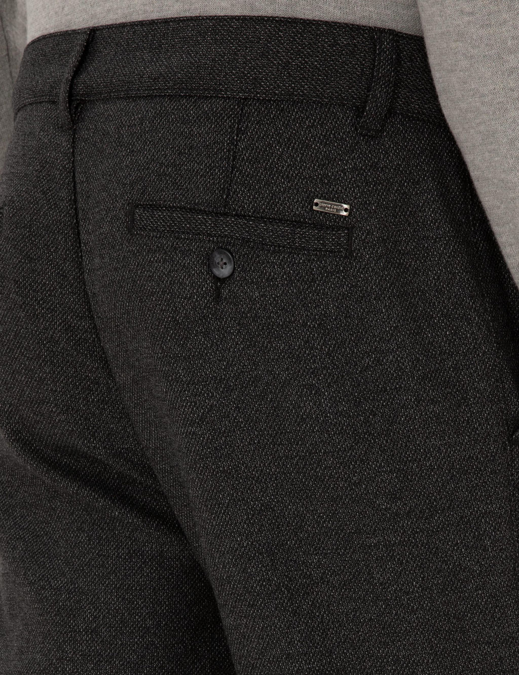 Siyah Slim Fit Kanvas Pantolon - Pierre cardin фото 6