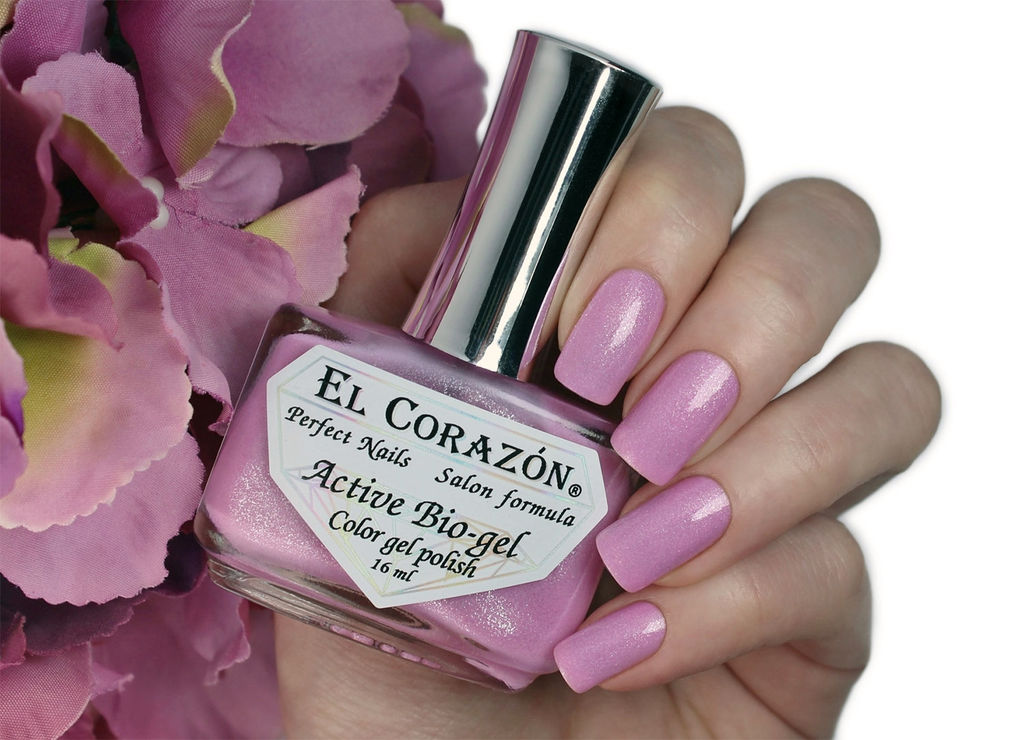 El Corazon 423/2028 active Bio-gel Shimmer нежно-сиреневый