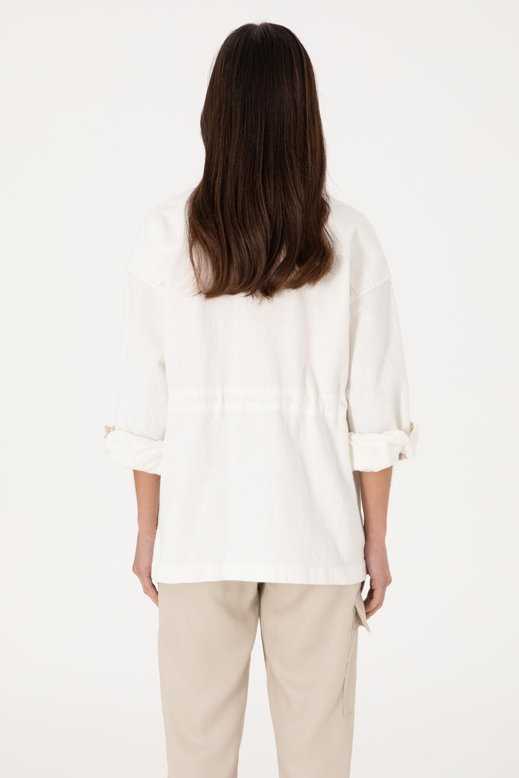 Kad_n Ekru Jean G_mlek Sepette S_rpriz _ndirim - U.s. polo assn фото 5