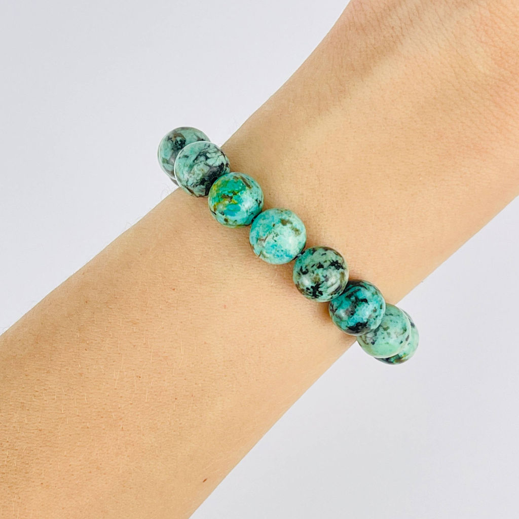 Браслет из Хризоколлы - Радуга самоцветов фото 2