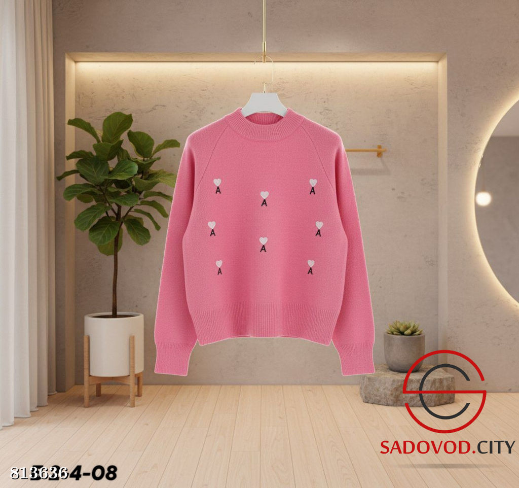 Кофта женская с сердечками - Bruno фото 3