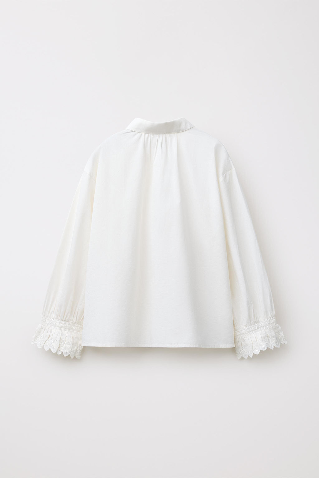 LIMITED EDITION EMBROIDERED PYJAMA SHIRT - Zara фото 4