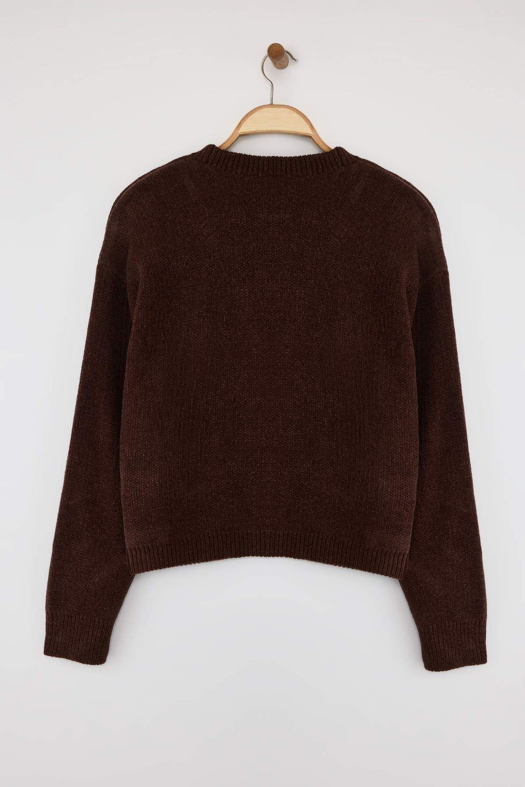 Pembe Genis Kal?p Ozel Iplik Triko Kazak TWOAW26KZ00090 - Trendyolmilla фото 12