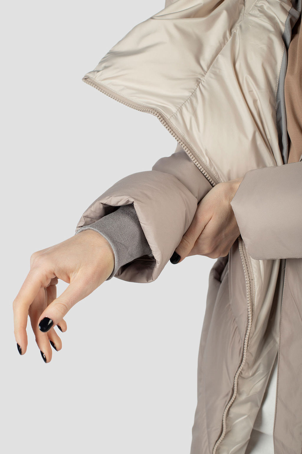 Куртка женская зимняя (Холлофайбер 300) - Империя пальто фото 12