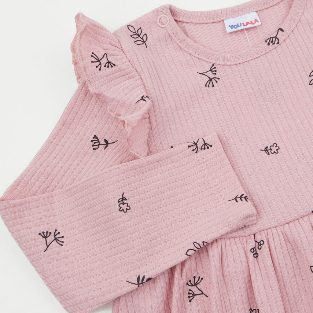 Боди-платье лапша 1820700106