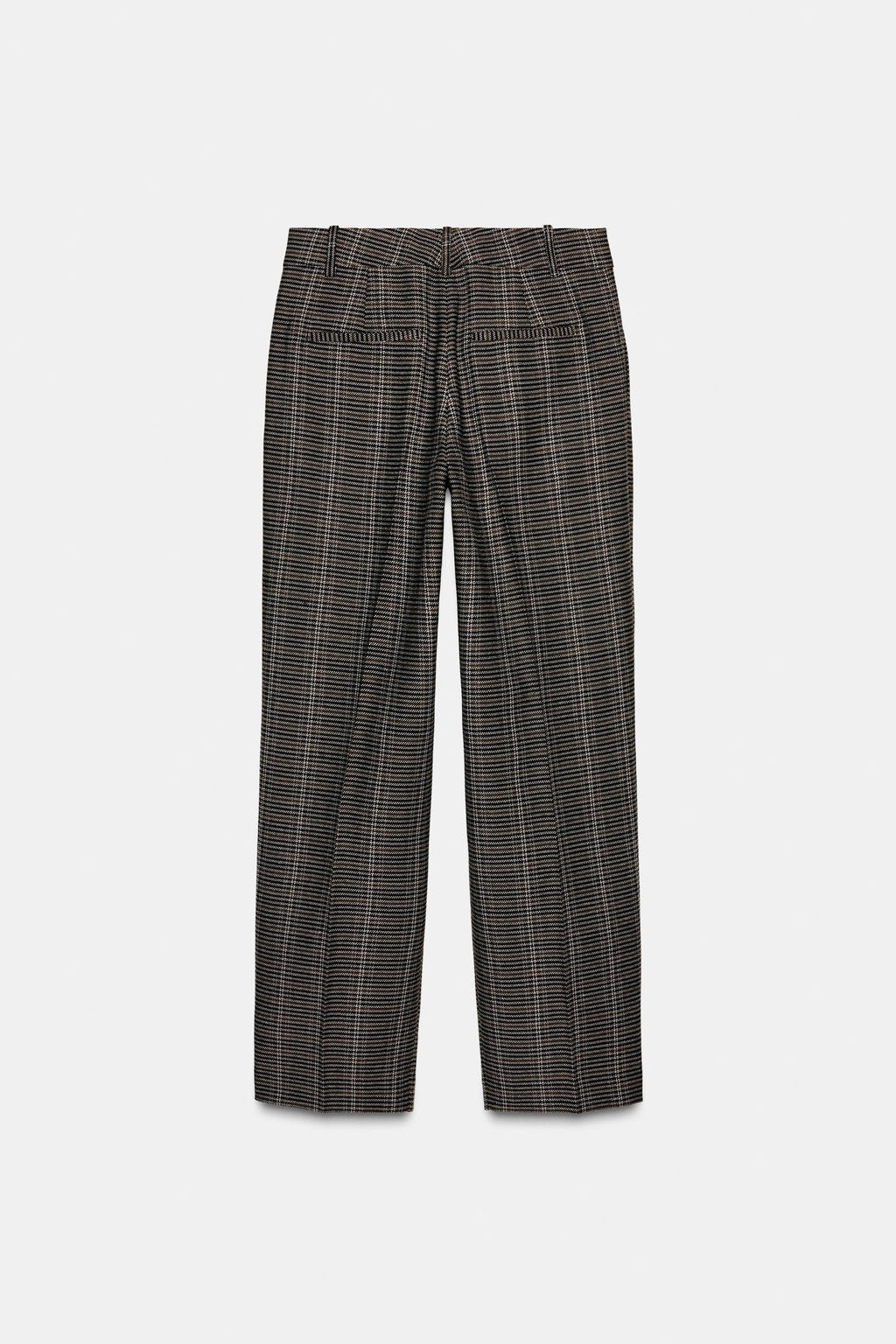 ZW COLLECTION CHECK TROUSERS - Zara фото 7