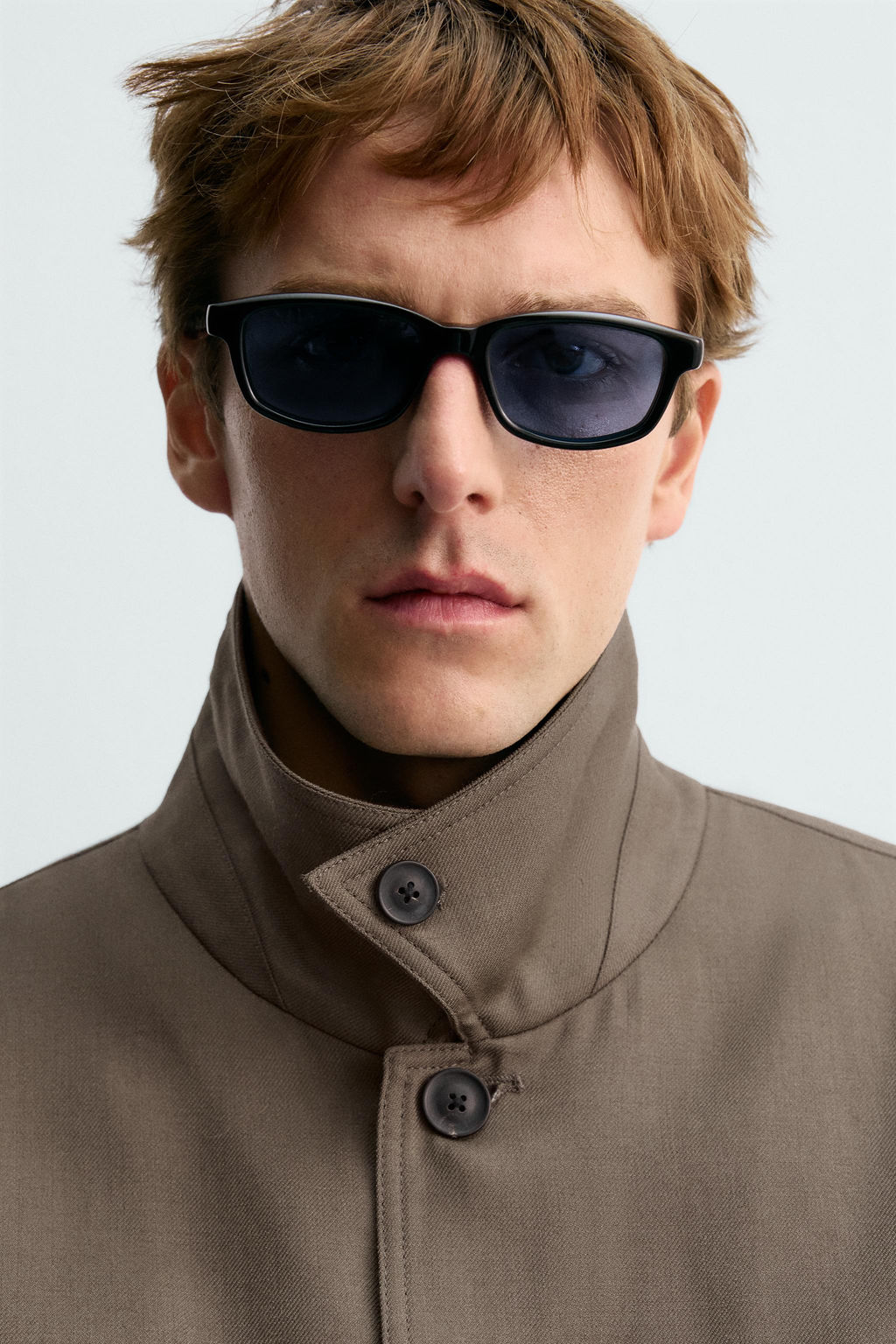 QUILTED 100% WOOL JACKET AARON LEVINE X ZARA фото 6