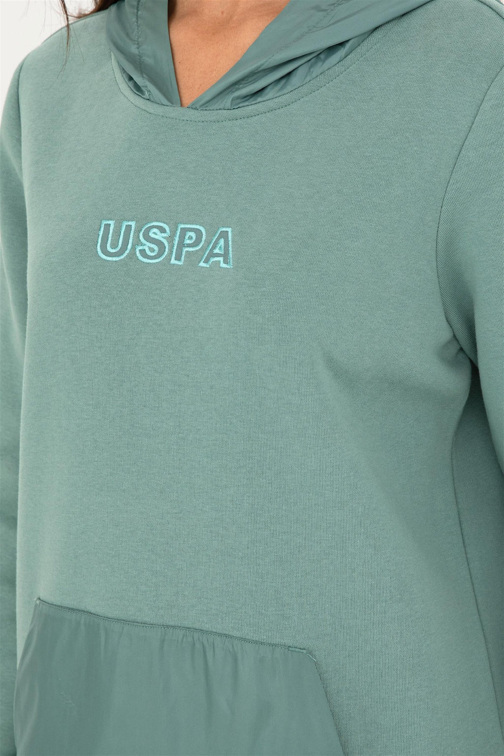 Женский мятный свитшот Неожиданная скидка в корзине - U.s. polo assn фото 7