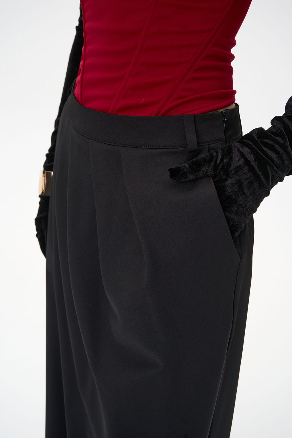 Брюки Шарлиз (чёрный) - Эльза фото 2