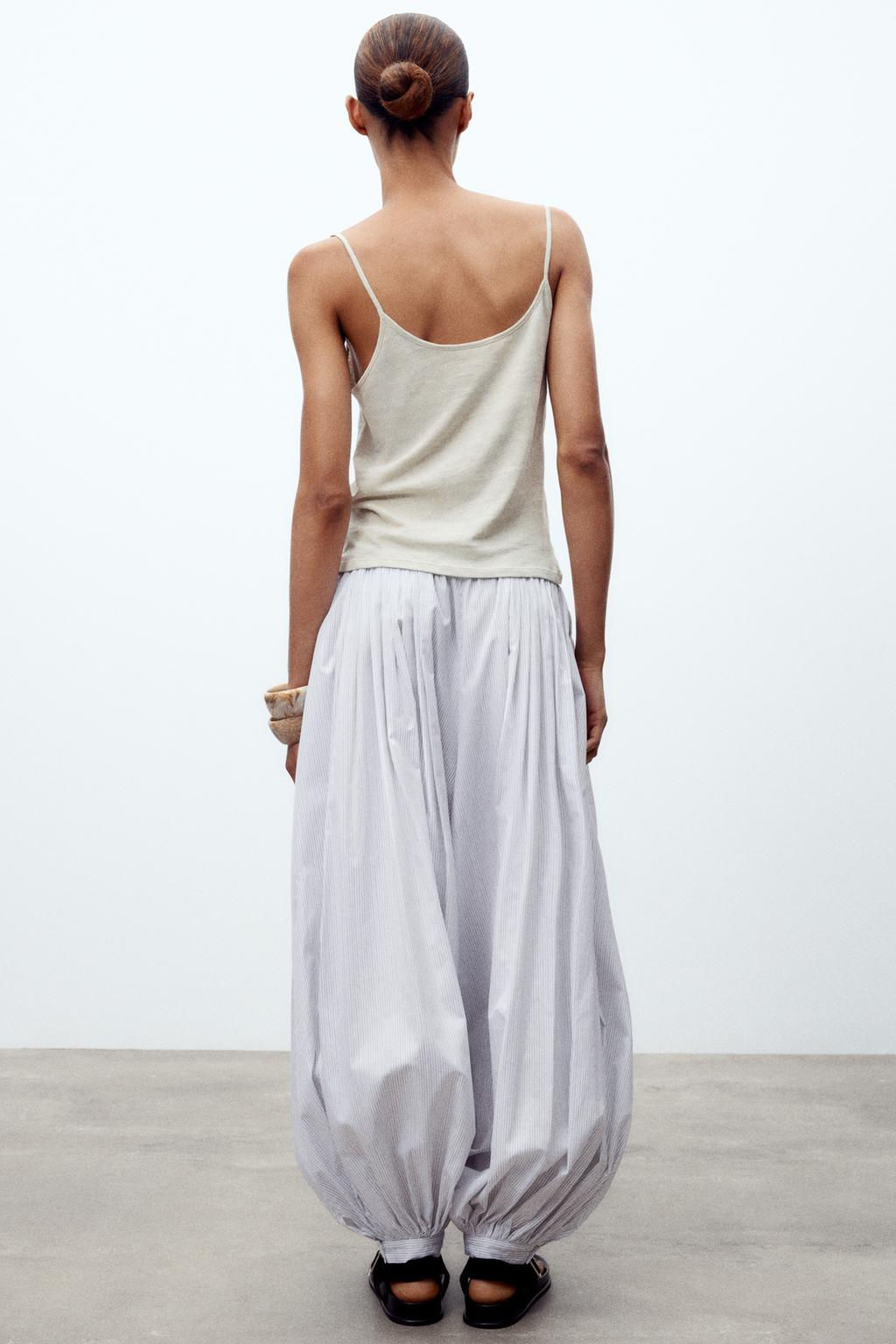 LINEN VEST TOP - Zara фото 12