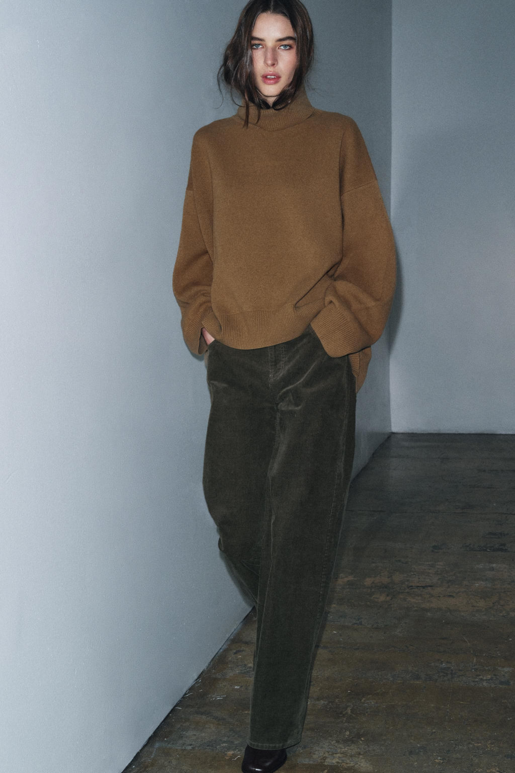 ZW COLLECTION CORDUROY TROUSERS