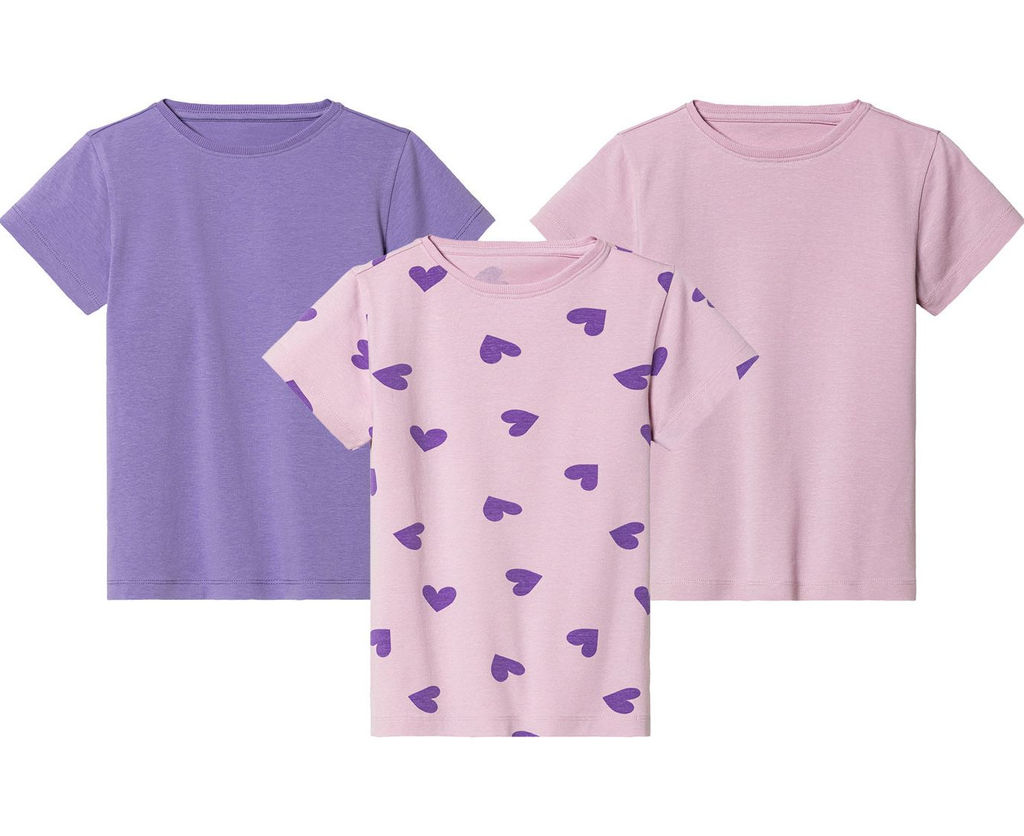 Футболки для девочек  3 шт LUPILU  фото 8