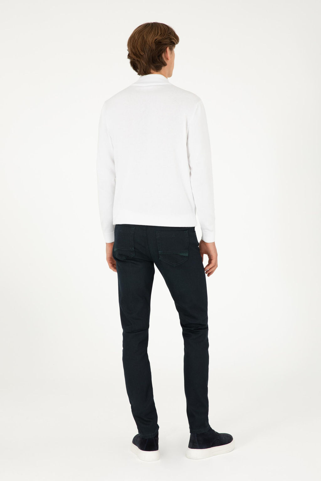 Мужские зеленые джинсовые брюки Неожиданная скидка в корзине - U.s. polo assn фото 4