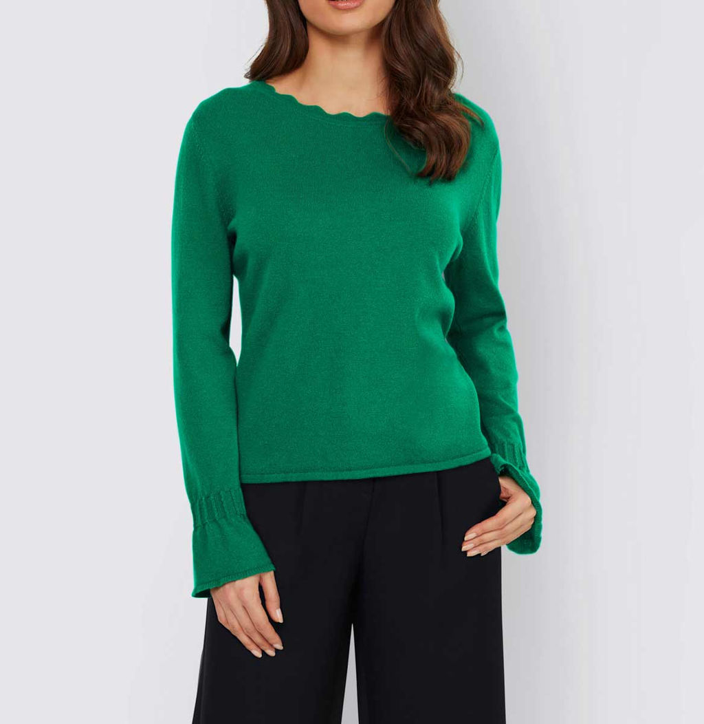Пуловер, зеленый - Ashley brooke фото 3