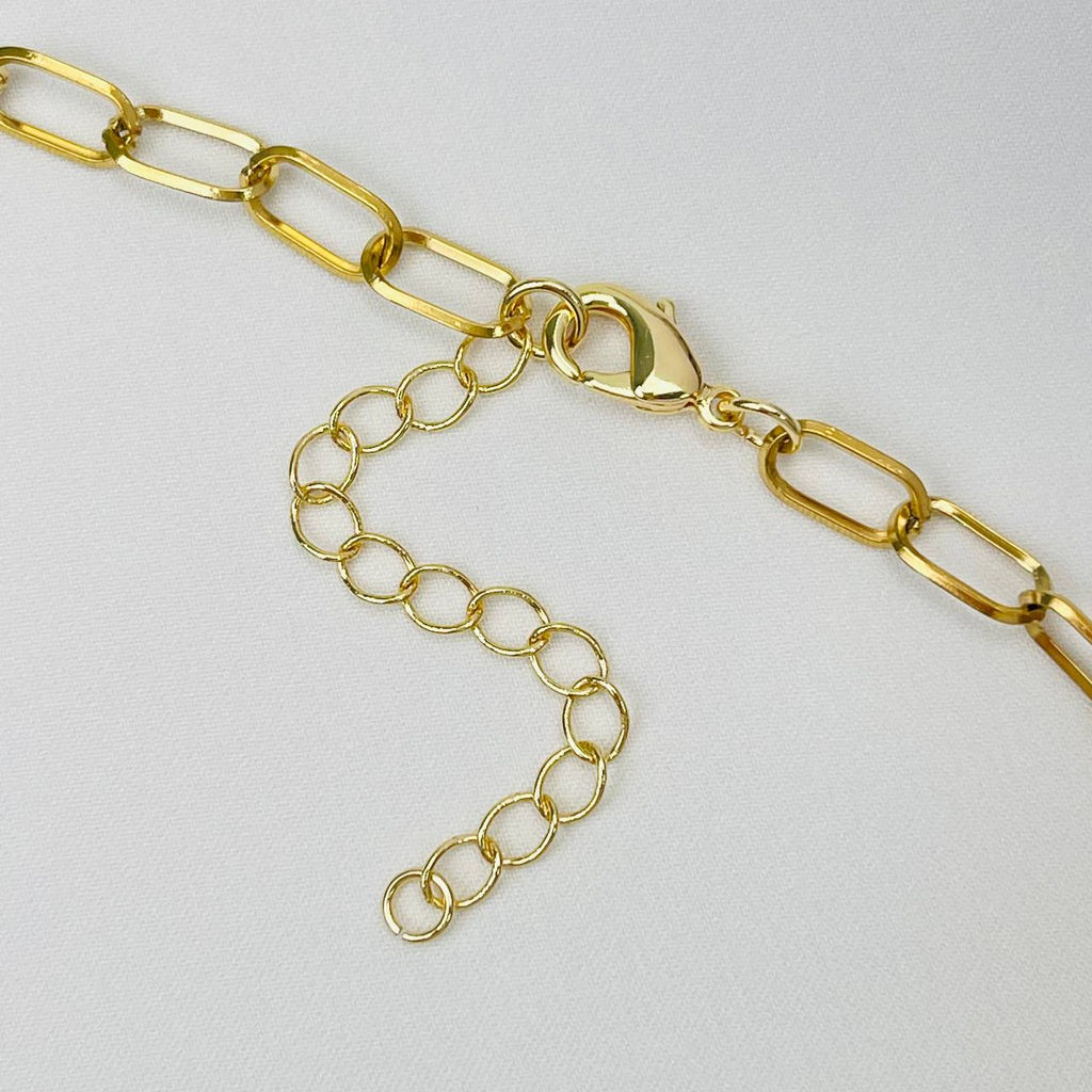 Чокер на цепочке с Жемчугом 38 см +