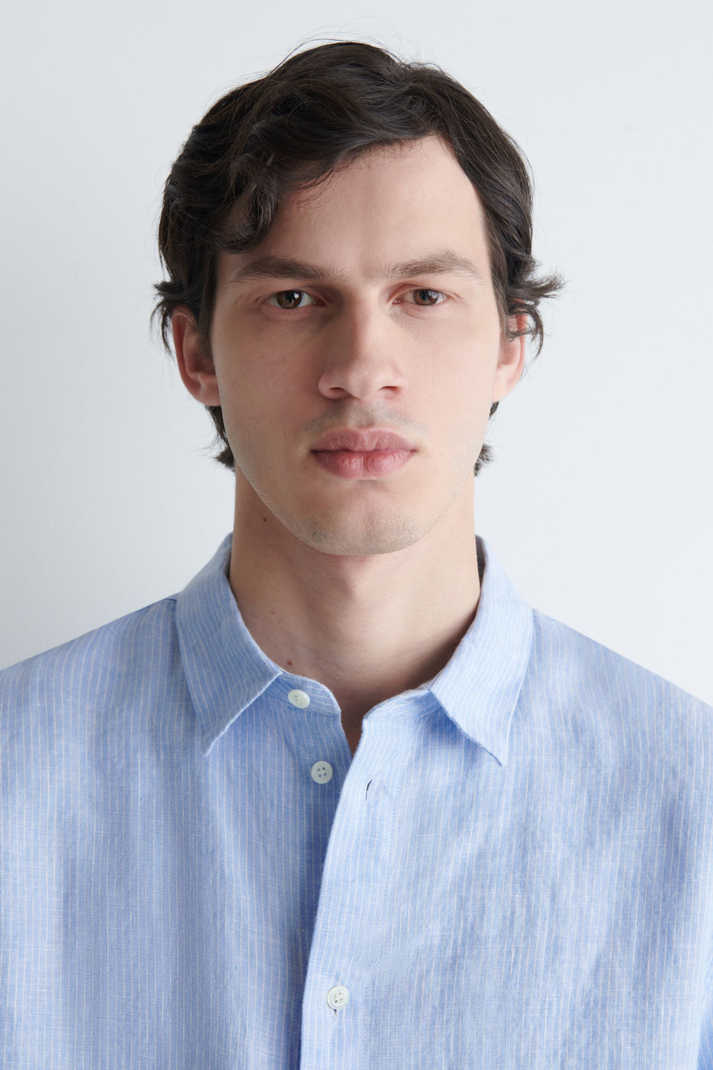 CAMISA DE LINO RELAXED FIT - H&m фото 4