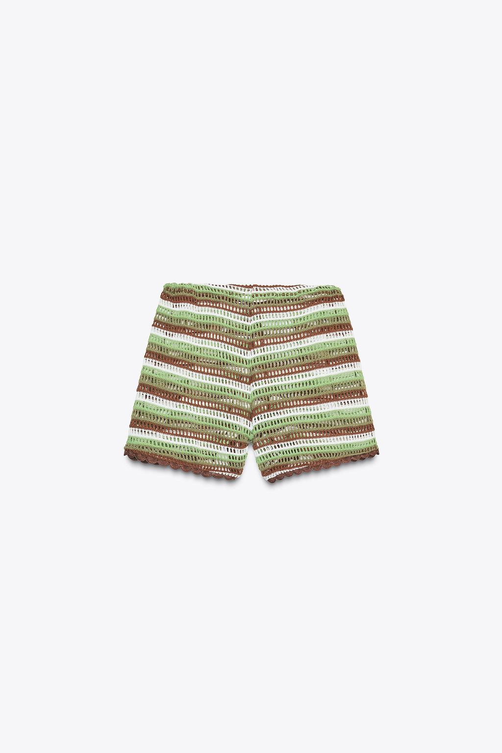 CROCHET SHORTS WITH DRAWSTRINGS - Zara фото 2