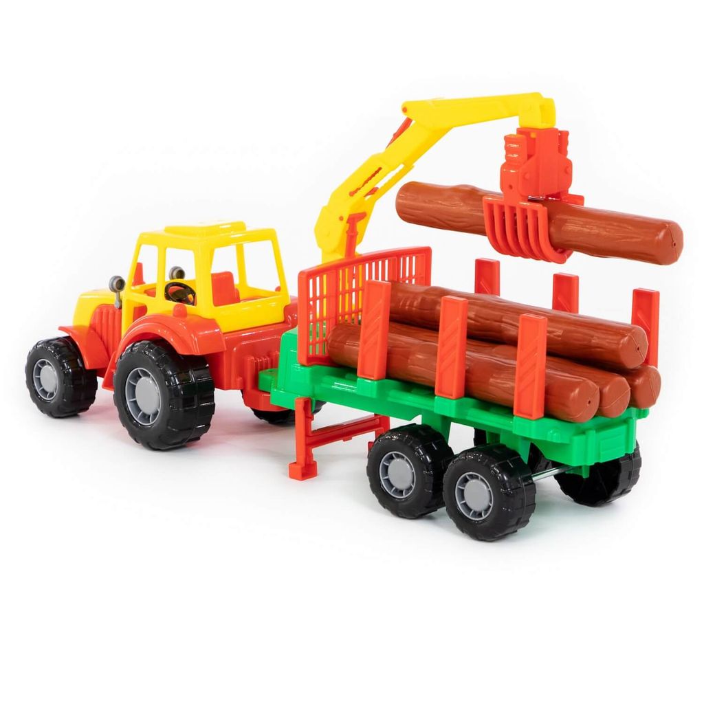 Мастер, трактор с полуприцепом-лесовозом - Полесье фото 2