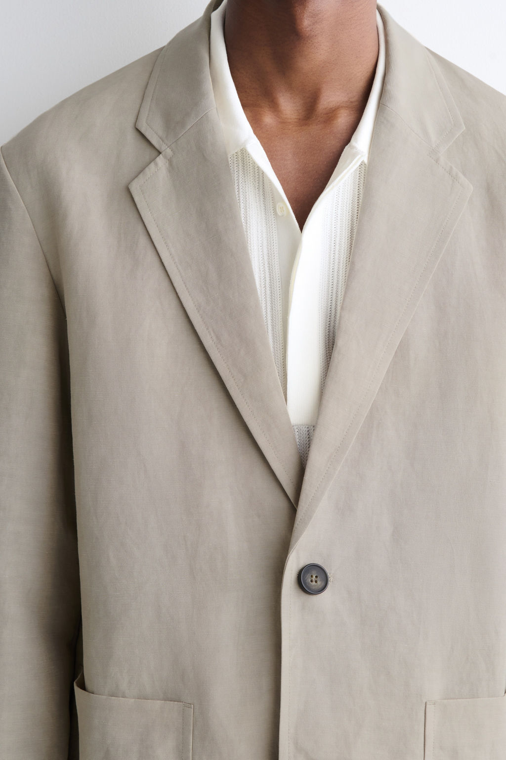 BLAZER DESESTRUCTURADA EN MEZCLA DE LINO - H&m фото 9