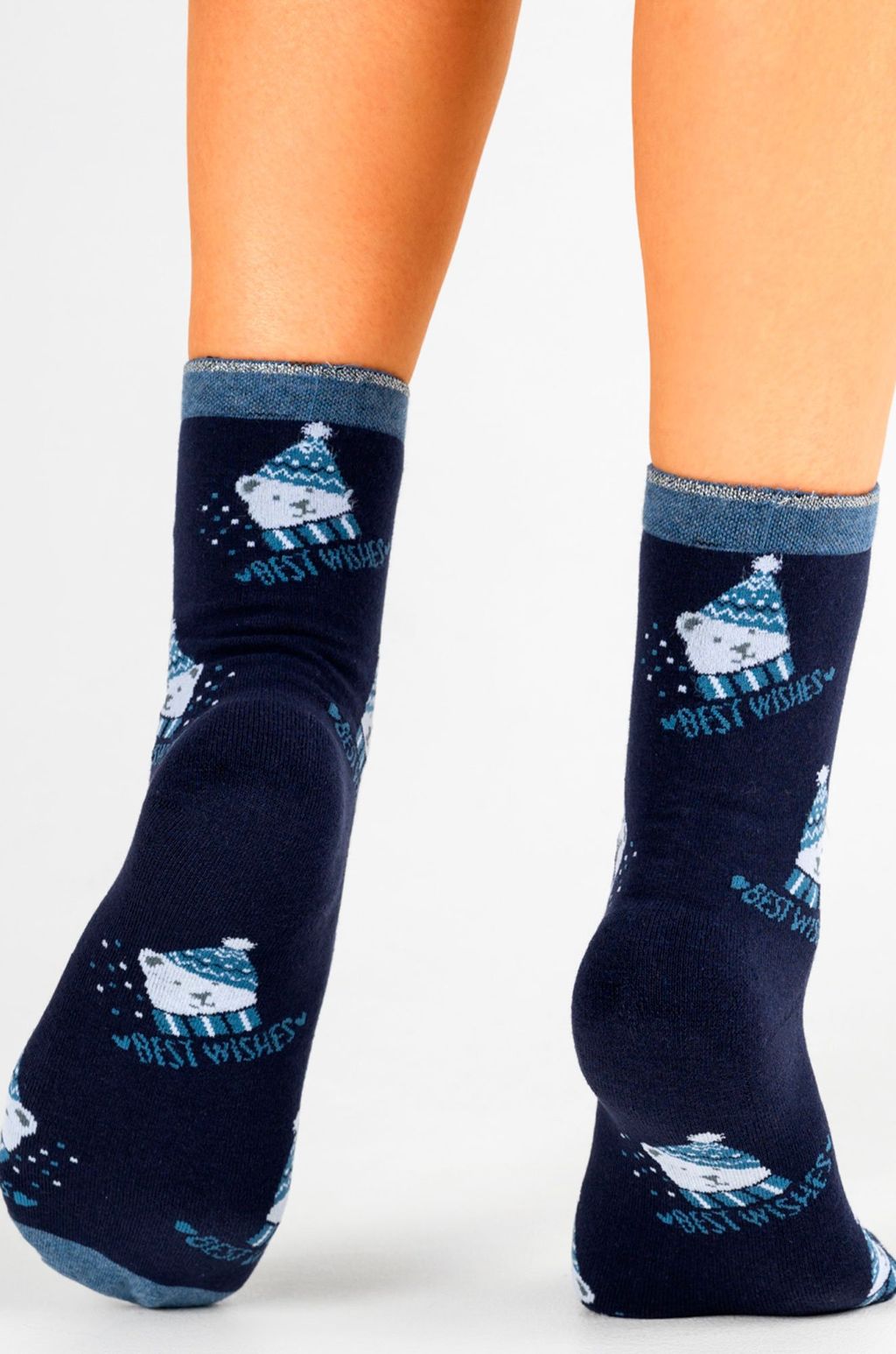 Женские носки с махровой стопой Красная ветка  фото 2