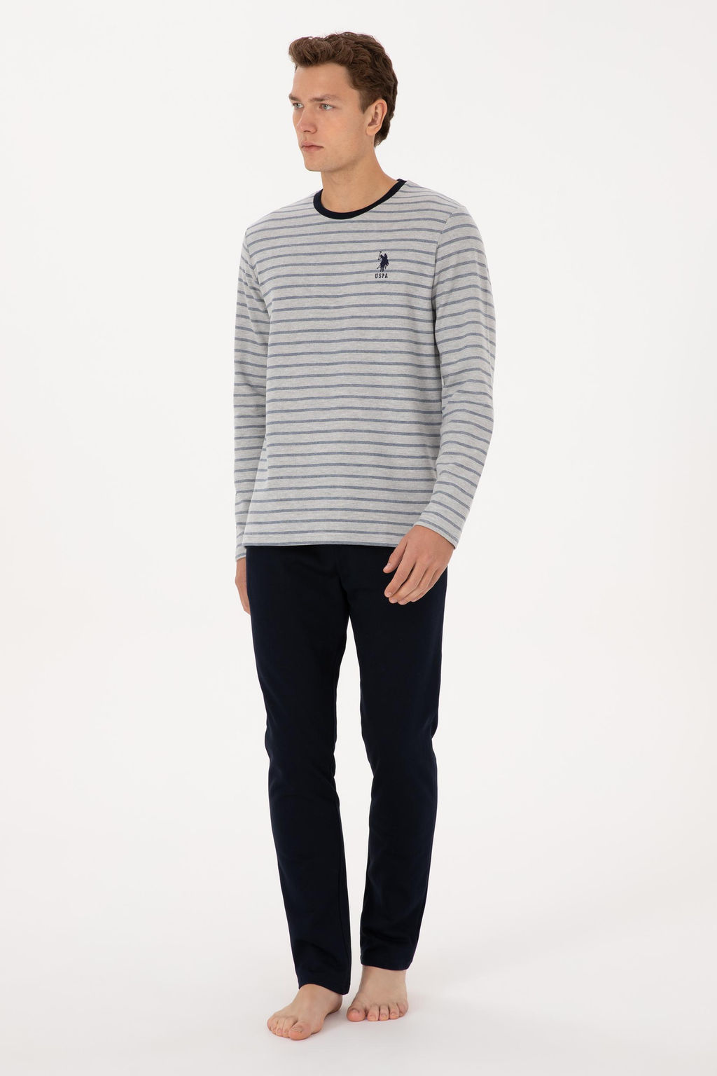 Erkek Lacivert Pijama Tak_m_ - U.s. polo assn фото 4