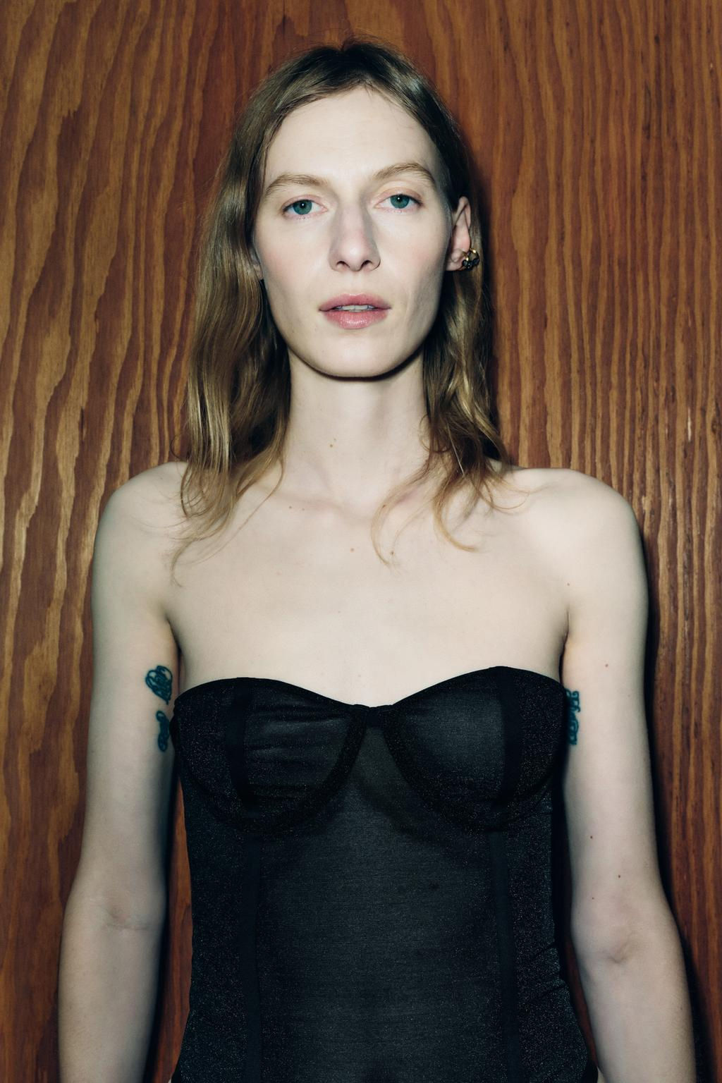 TULLE CORSET BODYSUIT - Zara фото 2