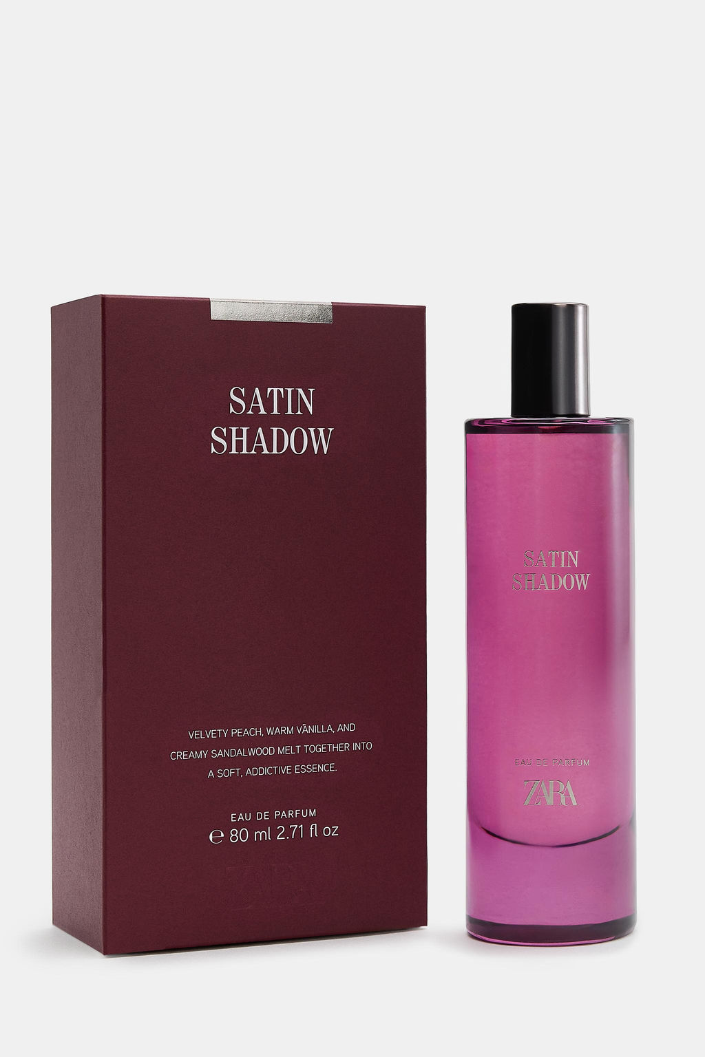 SATIN SHADOW EDP 80ML (2.71 FL. OZ). - Zara фото 4