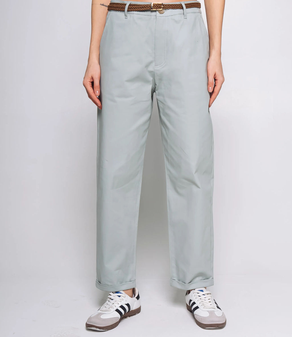 Брюки #ОКТ215001, ментоловый