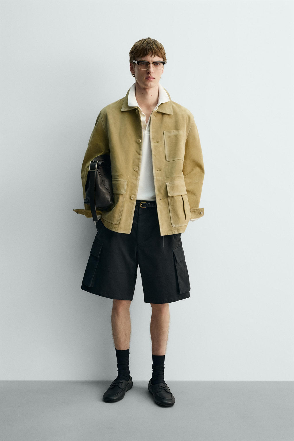 LIMITED EDITION RELAXED FIT CARGO BERMUDA SHORTS