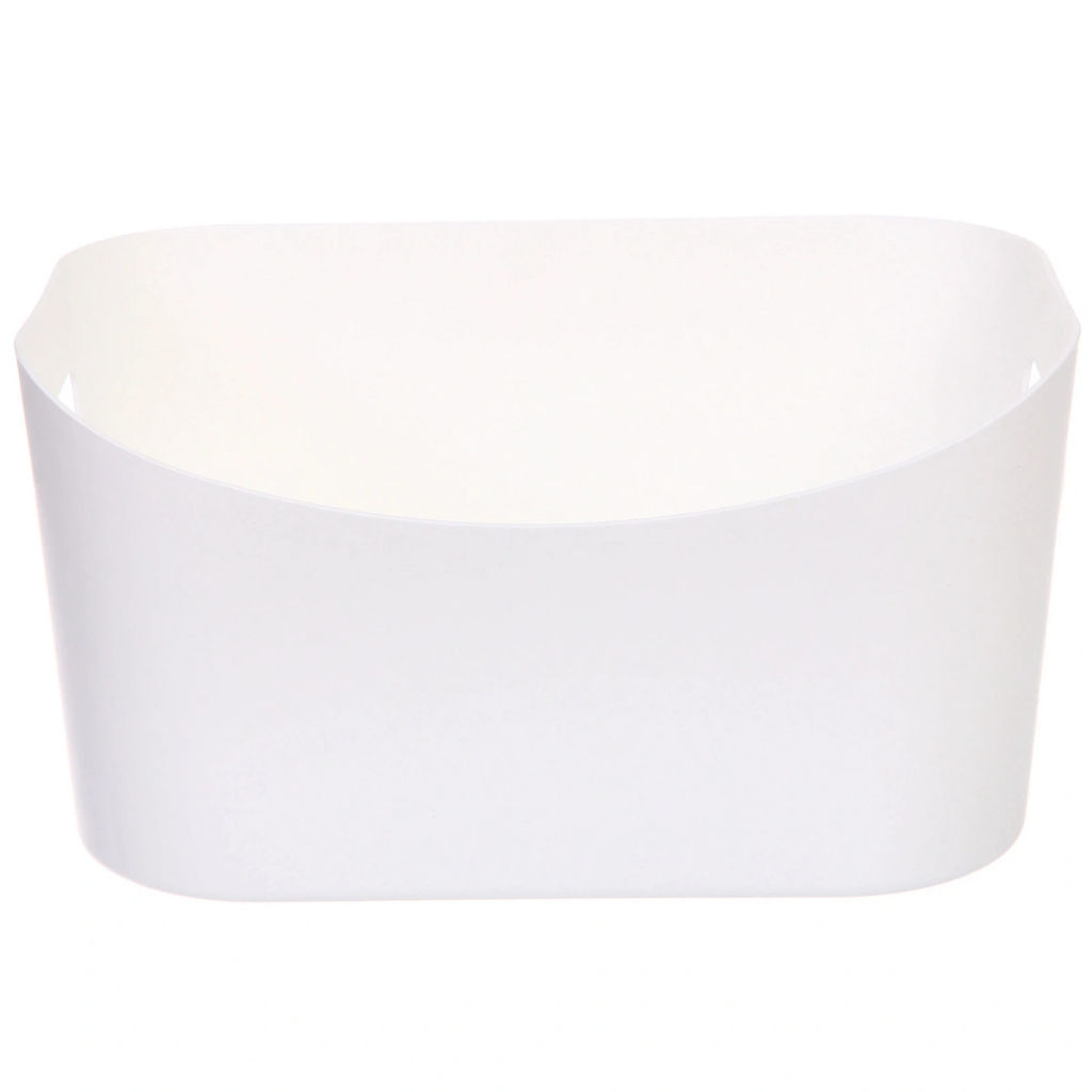 Корзина - органайзер "ДАЛЛЕТ", цвет белый, 30.5*19.5*16см