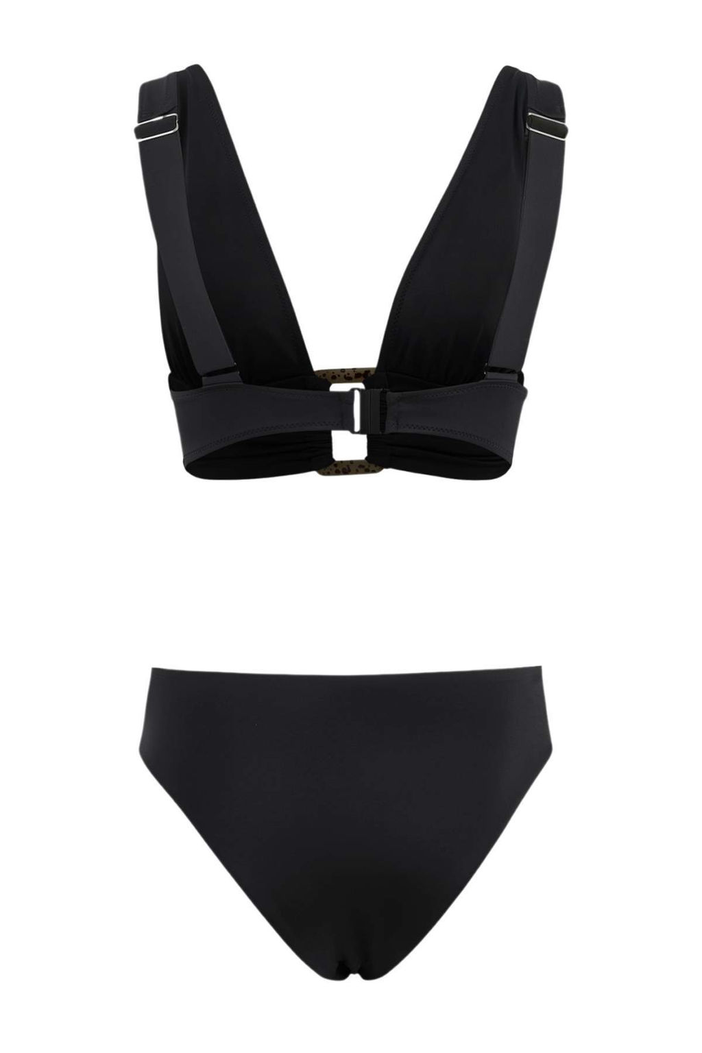 TRENDYOLMILLA Kahverengi Ucgen Yuksek Bel Regular Core Bikini Tak?m? TBESS25BT00181  фото 14