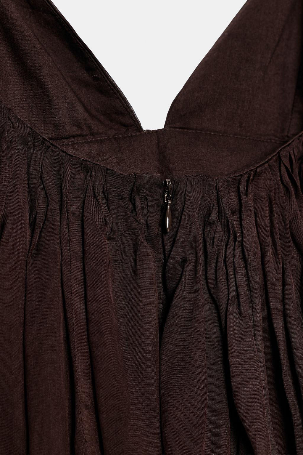 FLOWING STRAPPY TOP - Zara фото 7